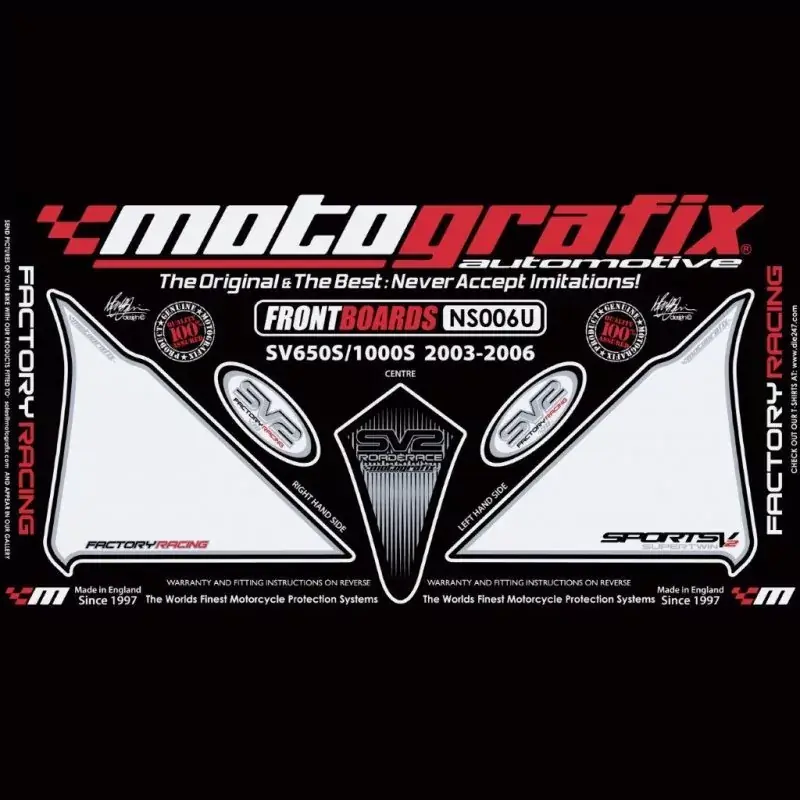 Bestseller Motografix Steinschlagschutz vorn passend für Suzuki SV 650 / 1000 NS006U 2003-2006