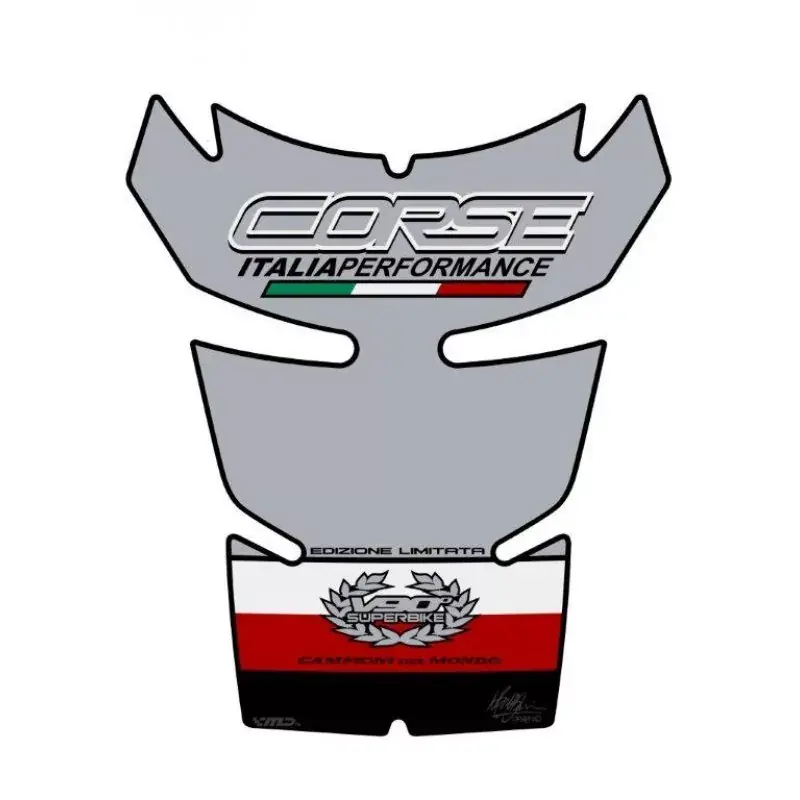 Motografix 3D Gel Tank Pad Protector TD015CR passend für Ducati Corse V90° Begrenztes Angebot