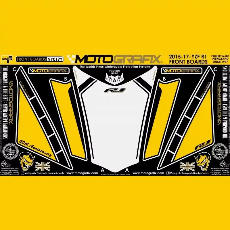 Motografix Steinschlagschutz passend für Yamaha YZF R1 2015-2017 Billig