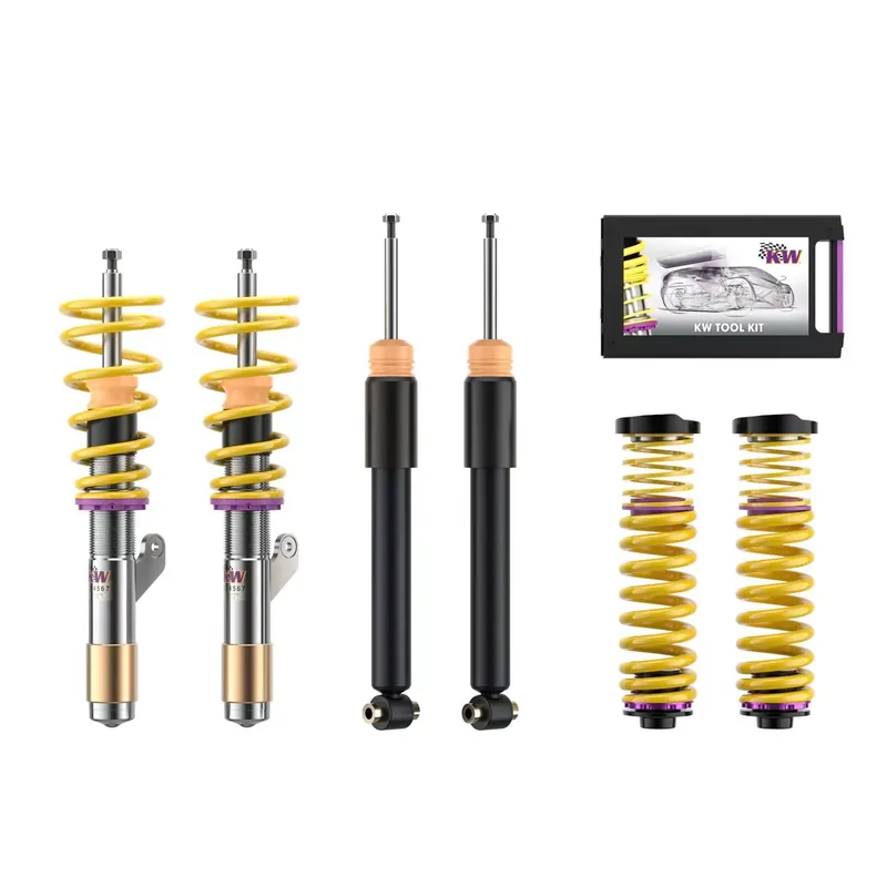 KW Gewindefahrwerk V1 inox passend für BMW 3er Touring (F31) 3K 07/2012-06/2019 Nur Für Kurze Zeit