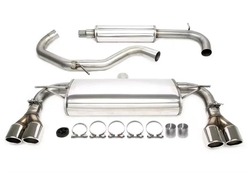 TA Technix Duplex Edelstahlanlage 2x80mm Links+Rechts passend für VW Golf VII 1.2+1.4TSI Typ AU Meistverkauft