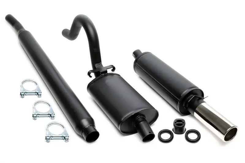 Bestseller TA Technix Sportauspuffanlage 1x80mm passend für Opel Ascona B/Manta B