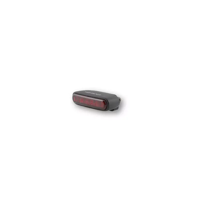 Bestseller HIGHSIDER pro Organic LED Rücklicht Schwarz/Rot E-geprüft