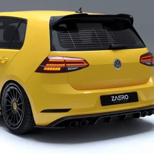 Billig EVO-1 Diffusor passend für VW Golf 7 R Facelift