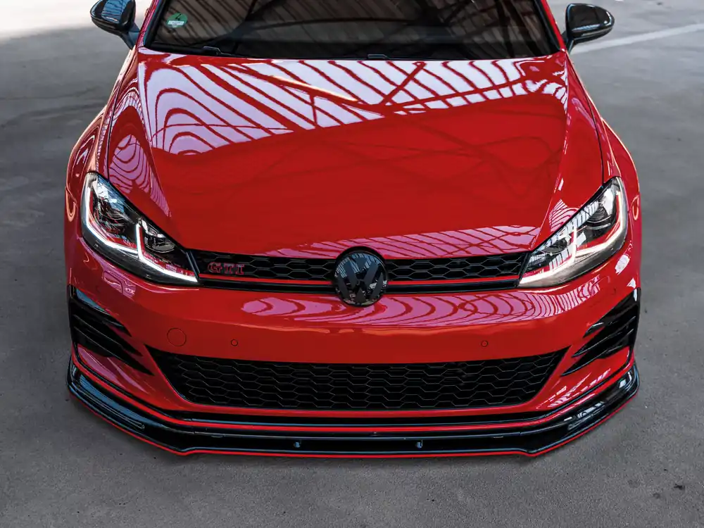 Billig EVO-1 Frontspoiler passend für VW Golf 7 GTI TCR Facelift