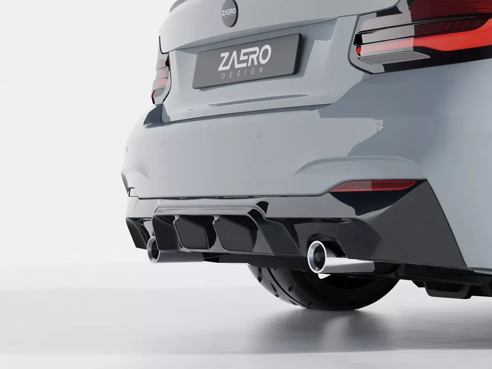 Letzte Chance EVO-1 Diffusor passend für BMW 2er F22 F23 – M235i & M240i