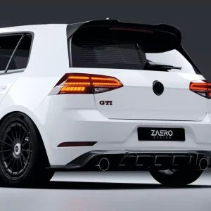 EVO-1 Diffusor passend für VW Golf 7 GTI Facelift Rabatt