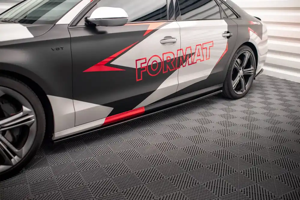 Preisreduziert Seitenschweller Ansatz V.1 passend für Audi S8 D4