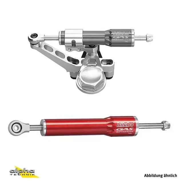 Sonderangebot Bitubo Lenkungsdämpferkit passend für Suzuki GSXR 08- rot