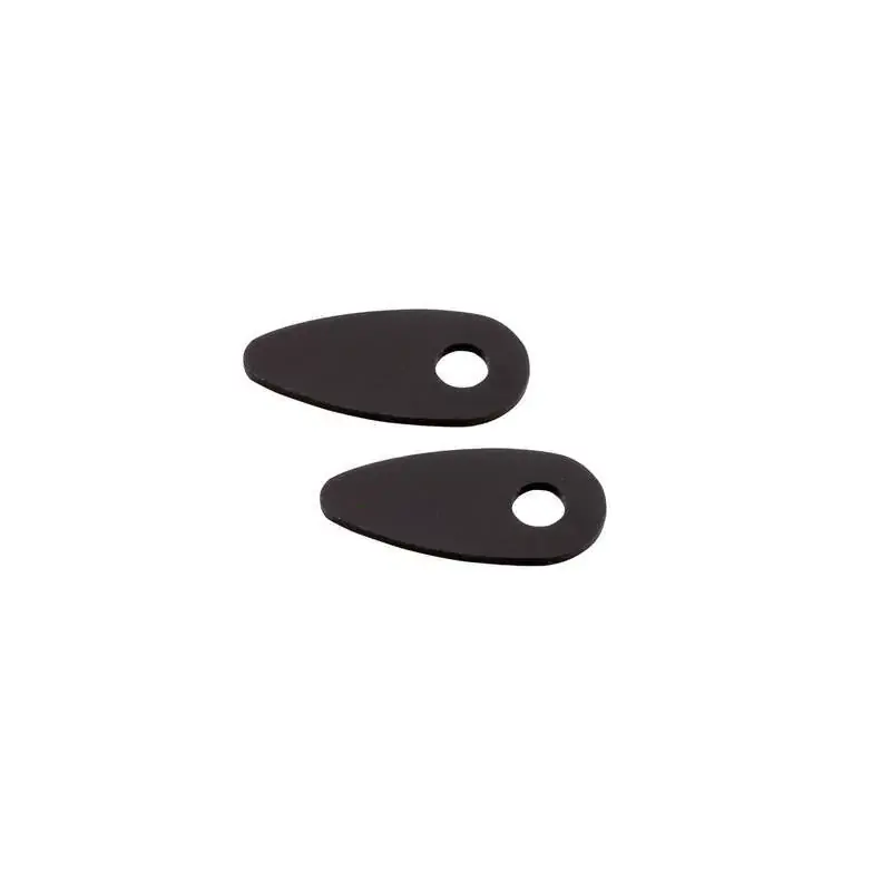 Aktuell HIGHSIDER Montageplatten INDY SPACER Schwarz passend für Harley-Davidson, Suzuki, Yamaha, Honda