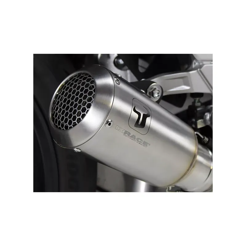 IXRACE MK2 Endschalldämpfer, Suzuki GSX-S 750, 16-, GSR 750, 11- (Euro 3+4+5) E-geprüft Nur Für Kurze Zeit