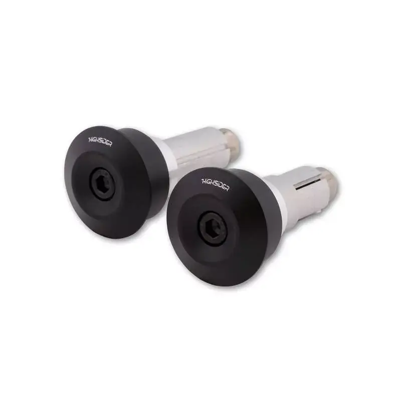 Wochenendangebot HIGHSIDER pro Dot-Blast Lenkergewichte Schwarz passend für 12–22 mm Lenker
