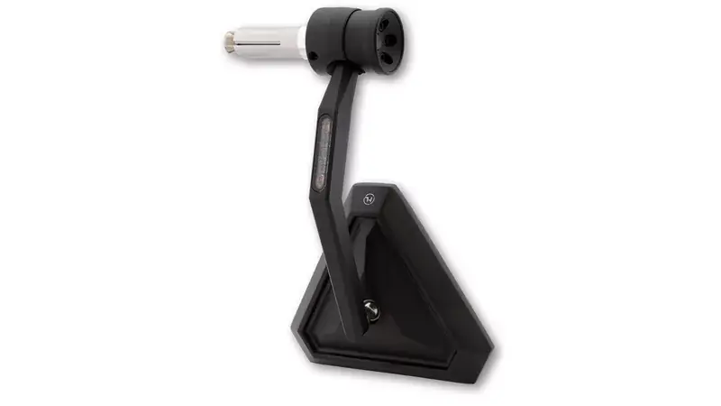 Wochenendangebot HIGHSIDER pro Lenkerendenspiegel Tetra Schwarz mit LED Blinker