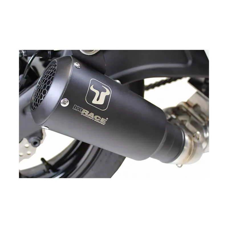 IXRACE MK2 Edelstahl-Endtopf passend für Kawasaki Z 900 (ZR900F) Mega-Angebot