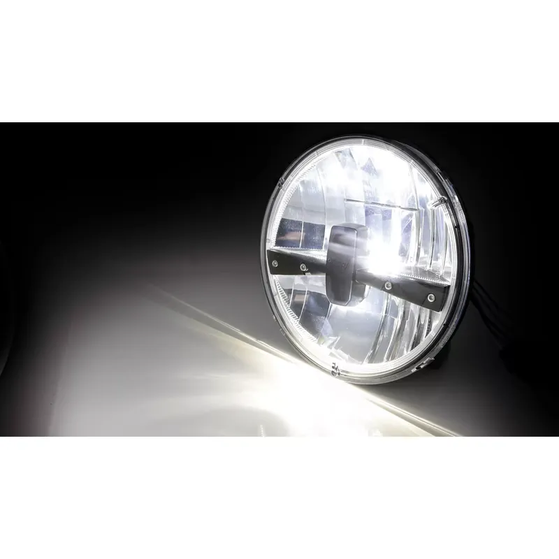 Preisknaller HIGHSIDER 7 Zoll LED Hauptscheinwerfer FRAME-R1 Typ 3 E-geprüft