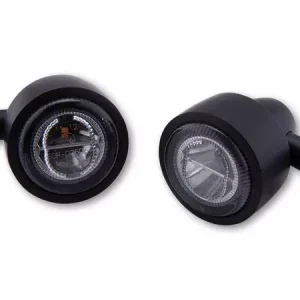 Garantierte Lieferung HIGHSIDER Classic-X1 LED Blinker schwarz/getönt E-geprüft (Paar)