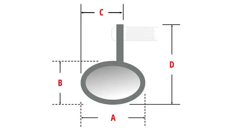 LSL Lenkerendenspiegel ERGONIA, schwarz – E-geprüft Echt