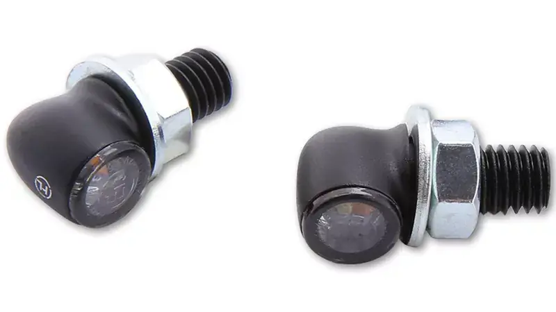 HIGHSIDER PROTON TWO LED Blinker/Positionslicht 2in1 Schwarz/Getönt, E-geprüft (Paar) Schneller Versand