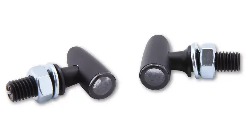 Billig HIGHSIDER PROTON ONE 2in1 LED Blinker/Positionslicht Schwarz/Getönt, E-geprüft (Paar)