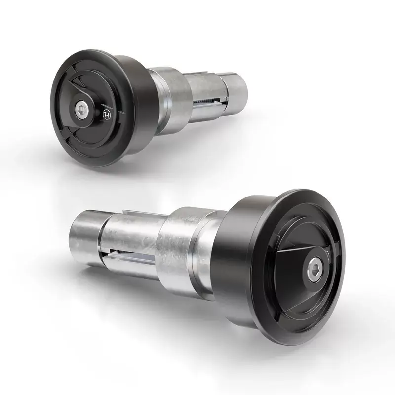 Saisonangebot HIGHSIDER pro ENTERPRISE-EP1 Lenkerendgewichte schwarz