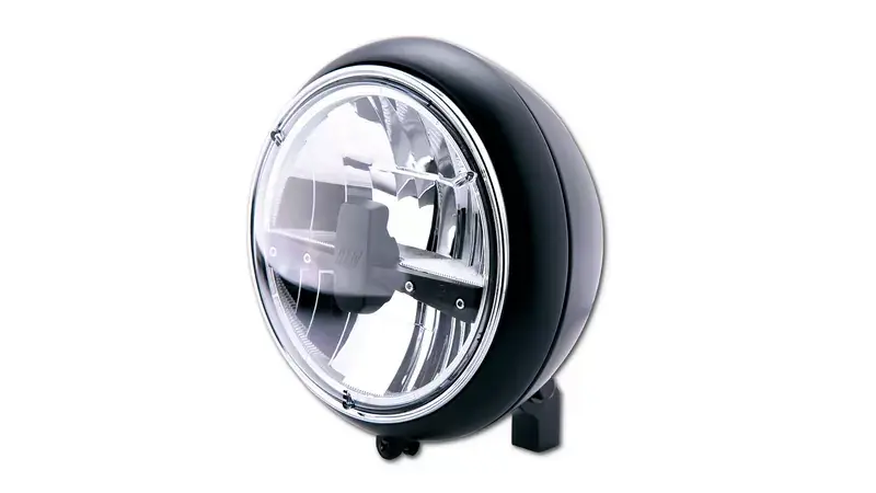 Nur Für Kurze Zeit HIGHSIDER Yuma 2 Typ 3 LED Scheinwerfer 7 Zoll Schwarz E-geprüft