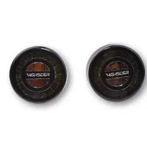 Heißes Angebot HIGHSIDER pro Rocket LED Blinker/Positionslicht 2in1 Schwarz/Getönt, E-geprüft (Paar)