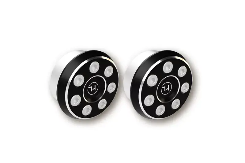 Neu Im Sortiment HIGHSIDER pro Conero Typ 2 Lenkergewichte Schwarz (Paar)