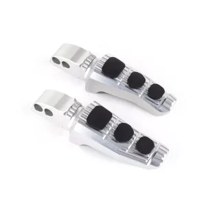 Gilles Austauschfußrasten-Kit Touring Fahrer silber passend für Honda CBR900RR & CBR1000RR Preisreduziert