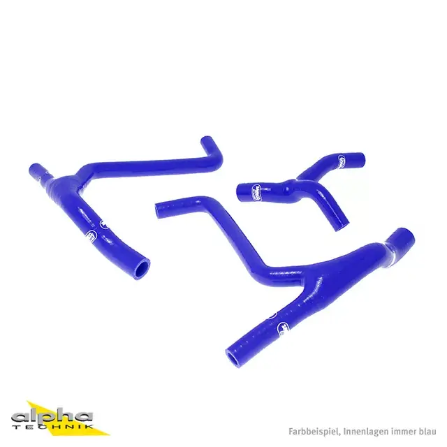 Bestseller Samco Sport Siliconschlauch Kit blau passend für Kawasaki KX450F 2009