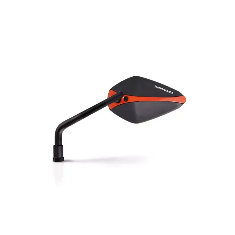 Barracuda Aluminium Rückspiegel Einsatz für A-Version Spiegel in Orange Zertifiziert