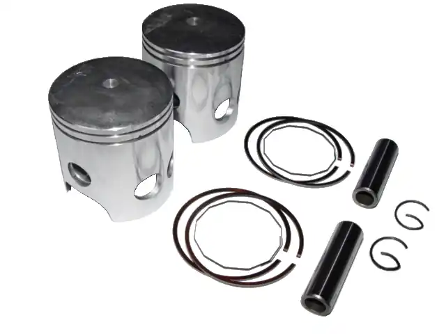 Yamaha RD400 Kolben-Kit - Übermaß +1,50 Ausverkauf