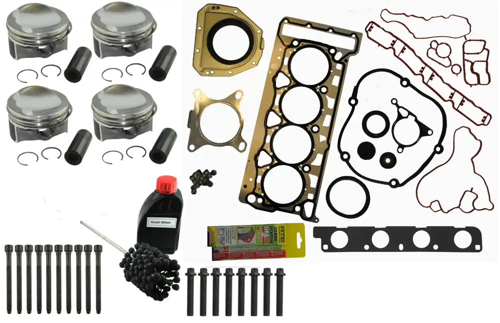 Preis Gesenkt Audi / Seat / Skoda / VW / (VAG) Motor CDAA / CDHA / CDHB / CDAB und weitere Kolben - Kit - Reparaturkonzept / Ölverbrauch beenden - Sorglospaket