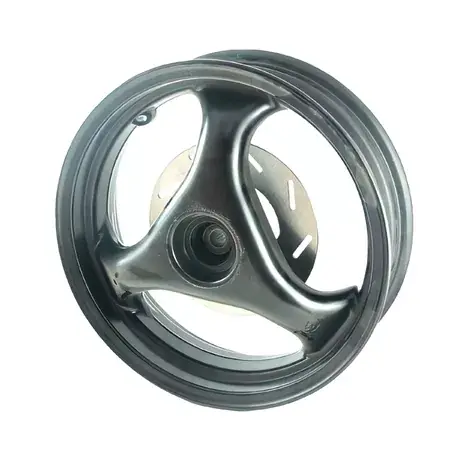 Felge mit Bremsscheibe hinten Beta Ark LC schwarz Saisonangebot