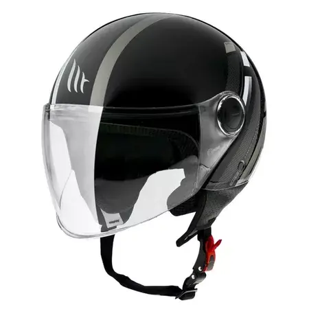 Jethelm MT Helmets Street Scope D2 schwarz / grau Saisonangebot