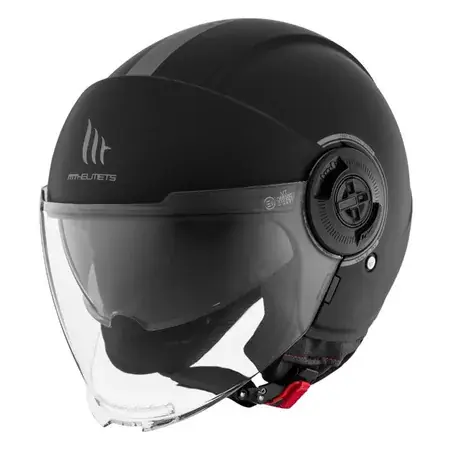 Schneller Versand Jethelm MT Helmets Viale SV S matt schwarz