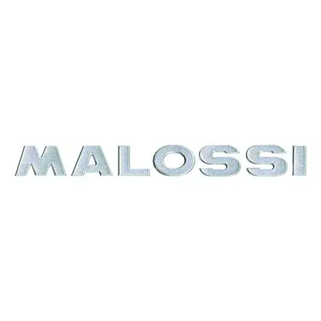 3D Sticker Malossi Silber 21cm Kracherpreis