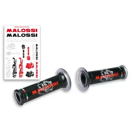 Aktuell Griffe Malossi Tribal schwarz Open End