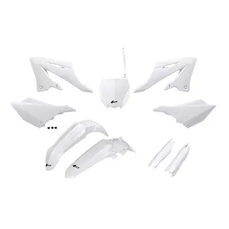 Top-Angebot Plastik Kit avec Gabelprotektoren YZ 125 / 250 ab 2022 UFO weiss