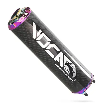 Expressversand Endschalldämpfer Voca Bestia Carbon / Neochrome