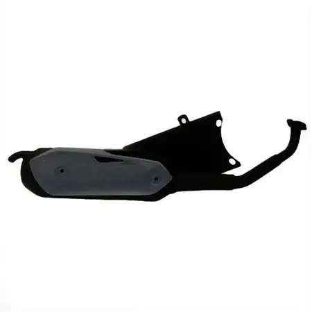 Neu Im Sortiment Auspuff Tecnigas Silent Pro Daelim S / E-Five Schwarz