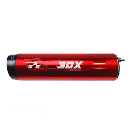 Endschalldämpfer Tecnigas E-Box 2 Rot / Schwarz Saisonangebot