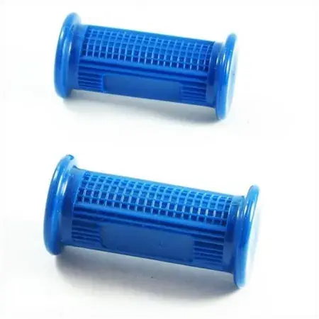 Sonderaktion Mofa Fußrastengummi Set blau