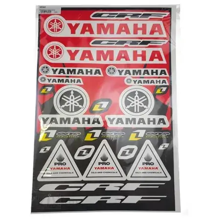 Aufkleber Bogen Yamaha rot Sale