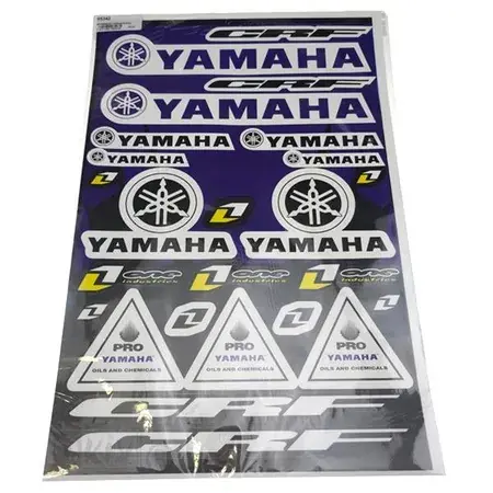 Aufkleber Bogen Yamaha blau Letzte Chance