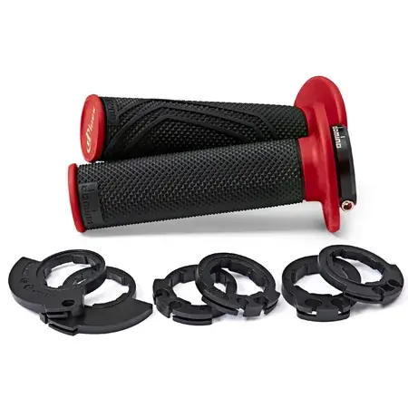 Markenware Lock-on Griffe Universal Domino D-Lock D200 Schwarz / Rot