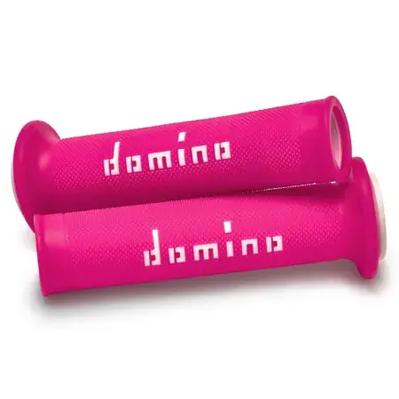 Griffe Domino A010 On-Road pink / weiß (Enden offen) Günstig