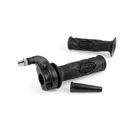 Neu Im Sortiment Gasgriff komplett Domino Typ Roller Schwarz