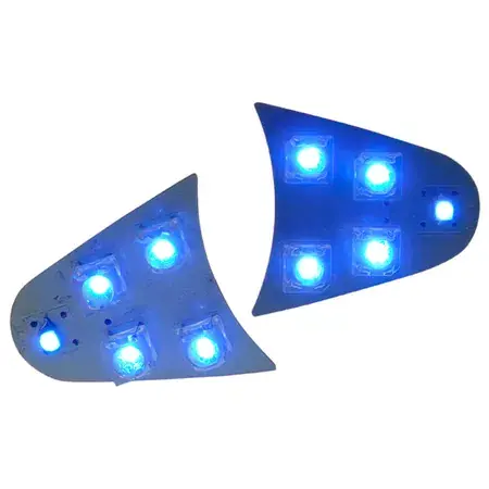 Direktkauf Blinker Led für Doppeloptik blau