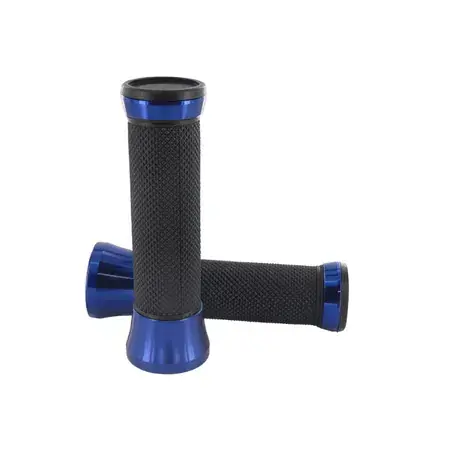 Lenkergriffe STR8 CNC schwarz / blau Heißes Angebot