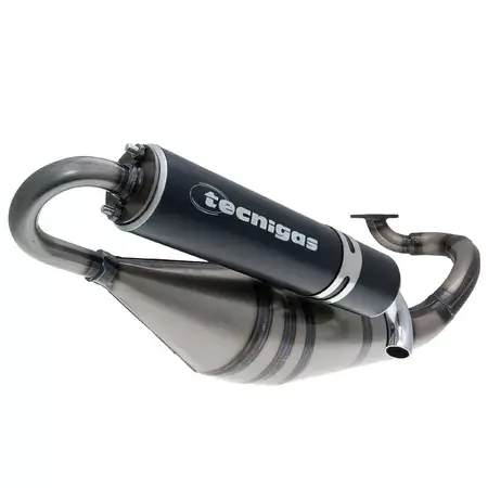 Preisreduziert Auspuffanlage Tecnigas TREK, Peugeot liegend, mit E-Prüfzeichen